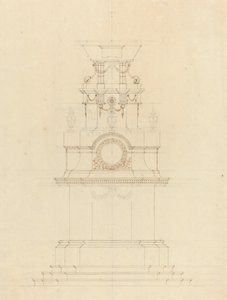 Katafalk için Tasarım by French 18th Century