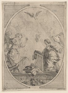 Duyuru by French 18th Century after Pierre Hubert Subleyras