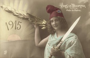 1915, Vers Le Triomphe, Vatan İçin by French Photographer