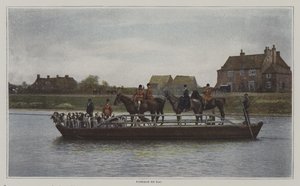 Feribotla geçen bir av (renkli fotoğraf) by French Photographer