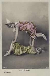 Bir çift palyaço (renkli fotoğraf) by French Photographer