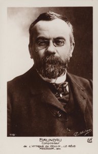 Alfred Bruneau, Fransız besteci (1857-1934) by French Photographer