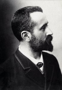 Alphonse Bertillon (1853-1914), Fransız bilim adamı, antropometrinin yaratıcısı. by French Photographer