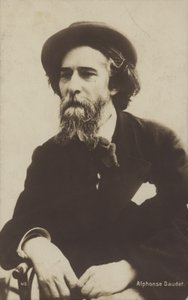 Alphonse Daudet (1840-1897), Fransız romancı by French Photographer