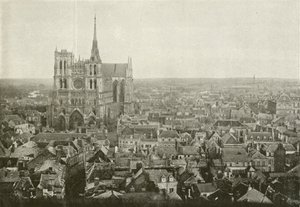 Amiens, Vue Generale (b/w fotoğraf) by French Photographer