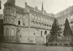 Angers, Eveche (b/w fotoğraf) by French Photographer