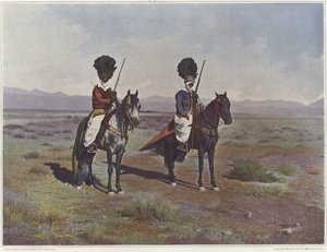at sırtında berberler