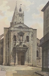 Bourg-Saint-Andeol, Kilise, Cephe O by French Photographer