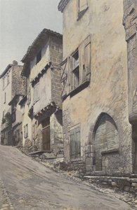 Bruniquel, ana cadde by French Photographer