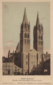 Caen, Saint Etienne Kilisesi by French Photographer