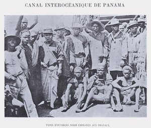 Kanal Interoceanico De Panama (s/b fotoğraf) by French Photographer