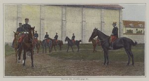 Süvari eğitimi (renkli fotoğraf) by French Photographer