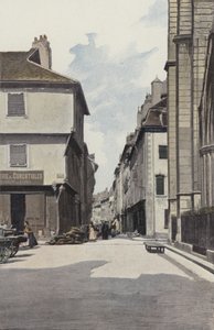 Chalon-sur-Saone, Rue aux Fevres by French Photographer