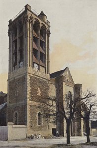 Champeaux, Kilise, Cephe O by French Photographer