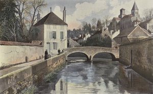 Chatillon-sur-Seine, Eglise Saint-Vorles ve Perthuis-au-Loup by French Photographer