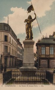 Compiegne, La State De Jeanne DArc by French Photographer
