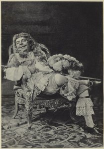 Coquelin Mascarille olarak (fotogravür) by French Photographer