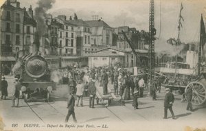 Paris ekspresinin Dieppe
