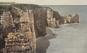 Etretat, Cliffs of the Porte damont by French Photographer