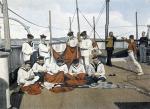 Fransız Donanması, 19. yüzyılın sonlarında: pavyonların onarımı - İncil. des Arts deco. by French Photographer