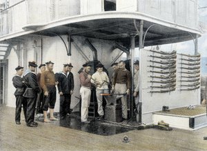 Fransız Donanması, 19. yüzyılın sonlarında: demirhane - İncil. des Arts deco. by French Photographer