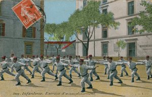 Fransız piyade egzersizi, 1913