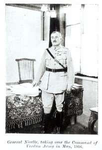 General Robert Nivelle (1856-1924) Verdun