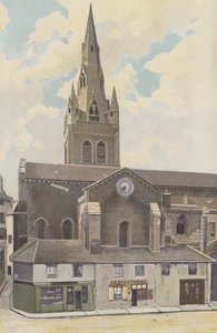 Grenoble, Saint-Andre Kilisesi, Cote N by French Photographer