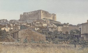 Greoulx, Tapınakçıların müstahkem kalesinin kalıntıları, Cote S O by French Photographer