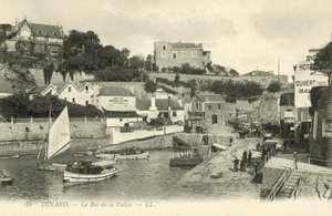 Harbour, Dinard (s/b fotoğraf) by French Photographer