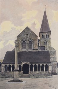 Hermonville, Eglise, Cephe O by French Photographer