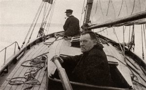 Hilaire Belloc teknesinde by French Photographer