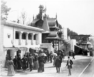 Yerleşim Tarihi, Paris Sergisi, 1889 by French Photographer