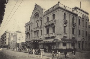 İtalyan Tiyatrosu, Tunus, Tunus by French Photographer