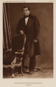 Jean Baptiste Boisduval, Fransız lepidopterist ve botanikçi (s/b fotoğraf) by French Photographer