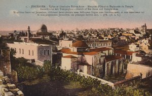 Kudüs, St Anne Kilisesi ve Tapınak alanı by French Photographer