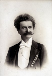 Johann II Strauss fils (1825-1899), Avusturyalı besteci by French Photographer