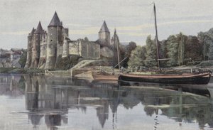 Josselin, Rohan ailesinin Şatosu by French Photographer