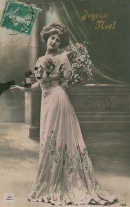 Mutlu Noeller. 1913 yılında gönderilen kartpostal. by French Photographer