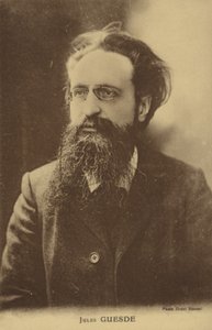 Jules Guesde (1845-1922), Fransız gazeteci ve sosyalist politikacı by French Photographer