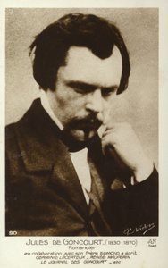 Jules de Goncourt (1830-1870), Fransız romancı by French Photographer