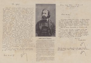 Paris Komünü, Charles-Theophile Ferre (s/b fotoğraf) by French Photographer