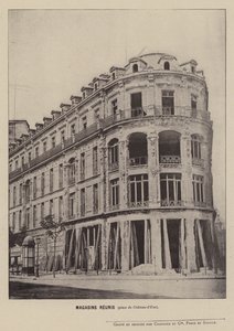 Paris Komünü, Magasins Reunis, Place du Chateau-d