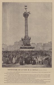 Paris Komünü, Place De La Bastille