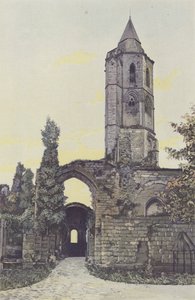 La Sauve, Eski Manastır, Kilisenin Çan Kulesi by French Photographer
