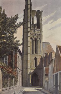 Larchant, kilisenin çan kulesi, Cote O by French Photographer