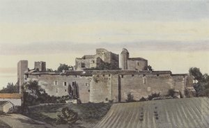 Larressingle, Chateau des Eveques de Condom Harabeleri by French Photographer