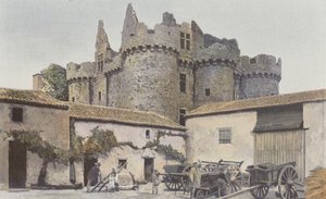 Le Breuil-sous-Argenton, Chateau de Beaupinay Harabeleri by French Photographer