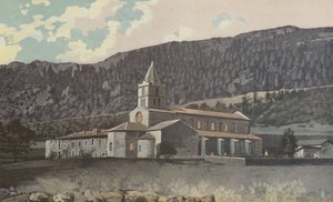 Leoncel, Manastırın Görünümü, Cote N E by French Photographer