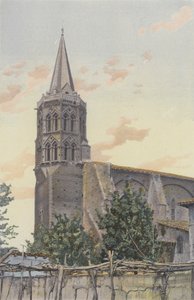 Lisle-DAlbi, Kilise, Çan kulesi, Cote E by French Photographer